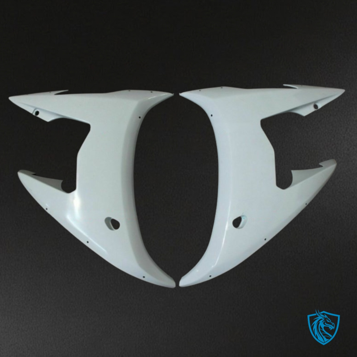 Yamaha YZF R6 (2003-2004) Gloss White - Custom ABS Fairing Kit