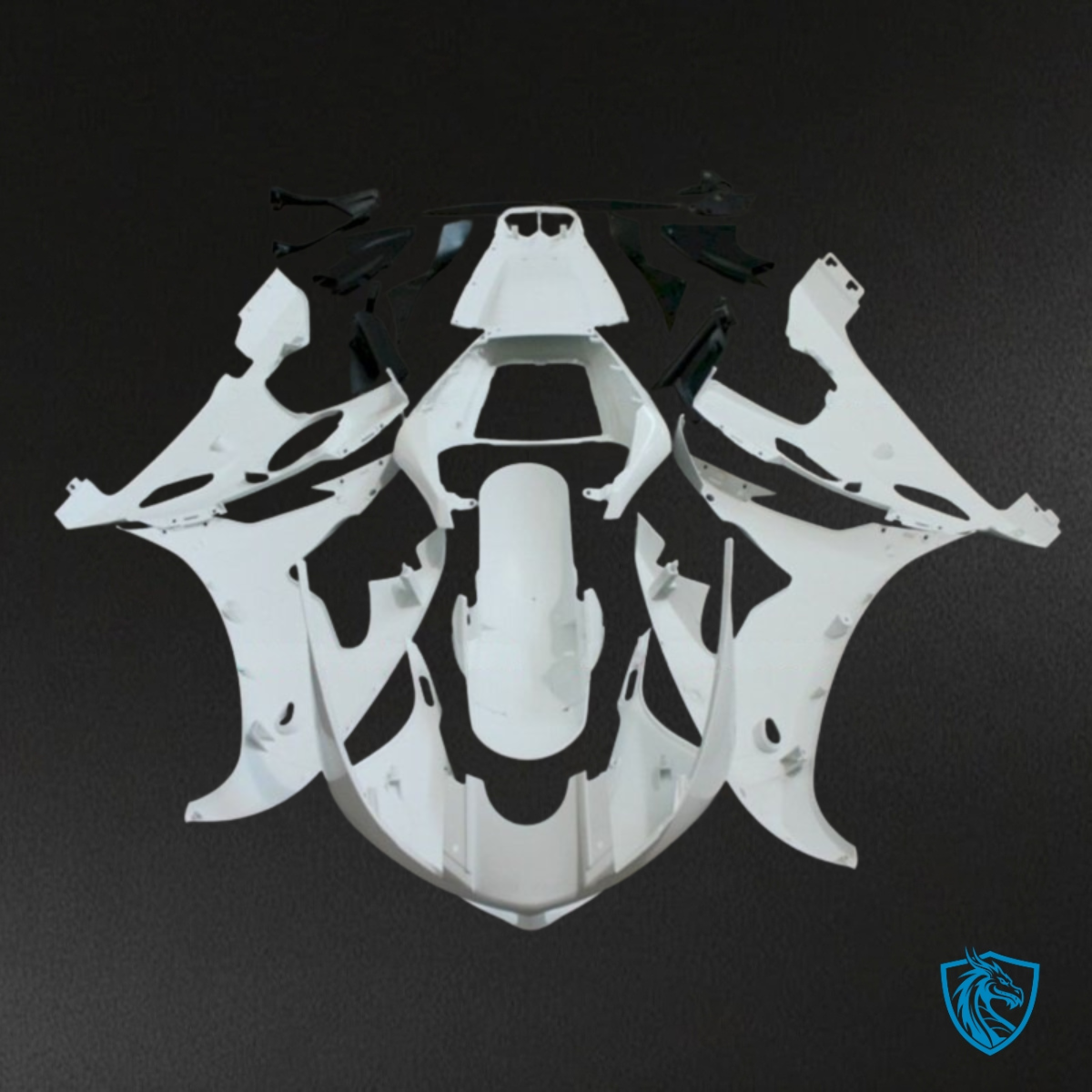 Yamaha YZF R6 (2003-2004) Gloss White - Custom ABS Fairing Kit