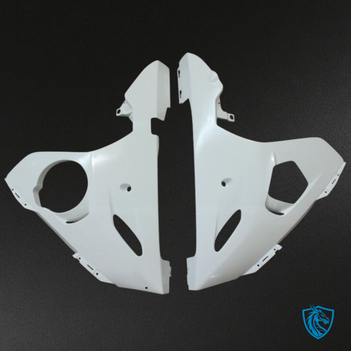 Yamaha YZF R6 (2003-2004) Gloss White - Custom ABS Fairing Kit