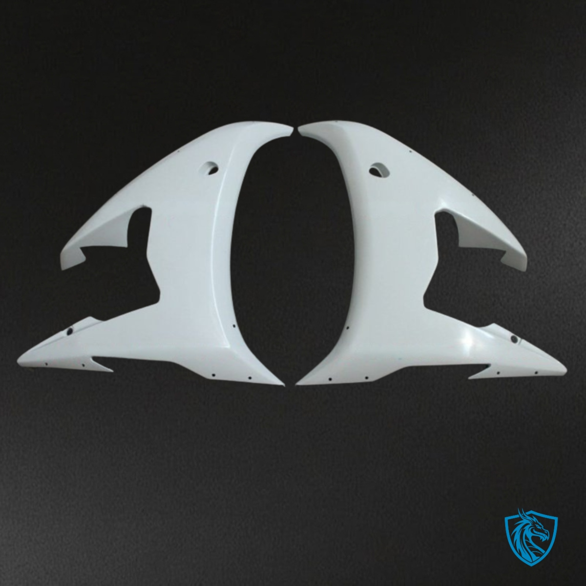 Yamaha YZF R6 (2003-2004) Gloss White - Custom ABS Fairing Kit