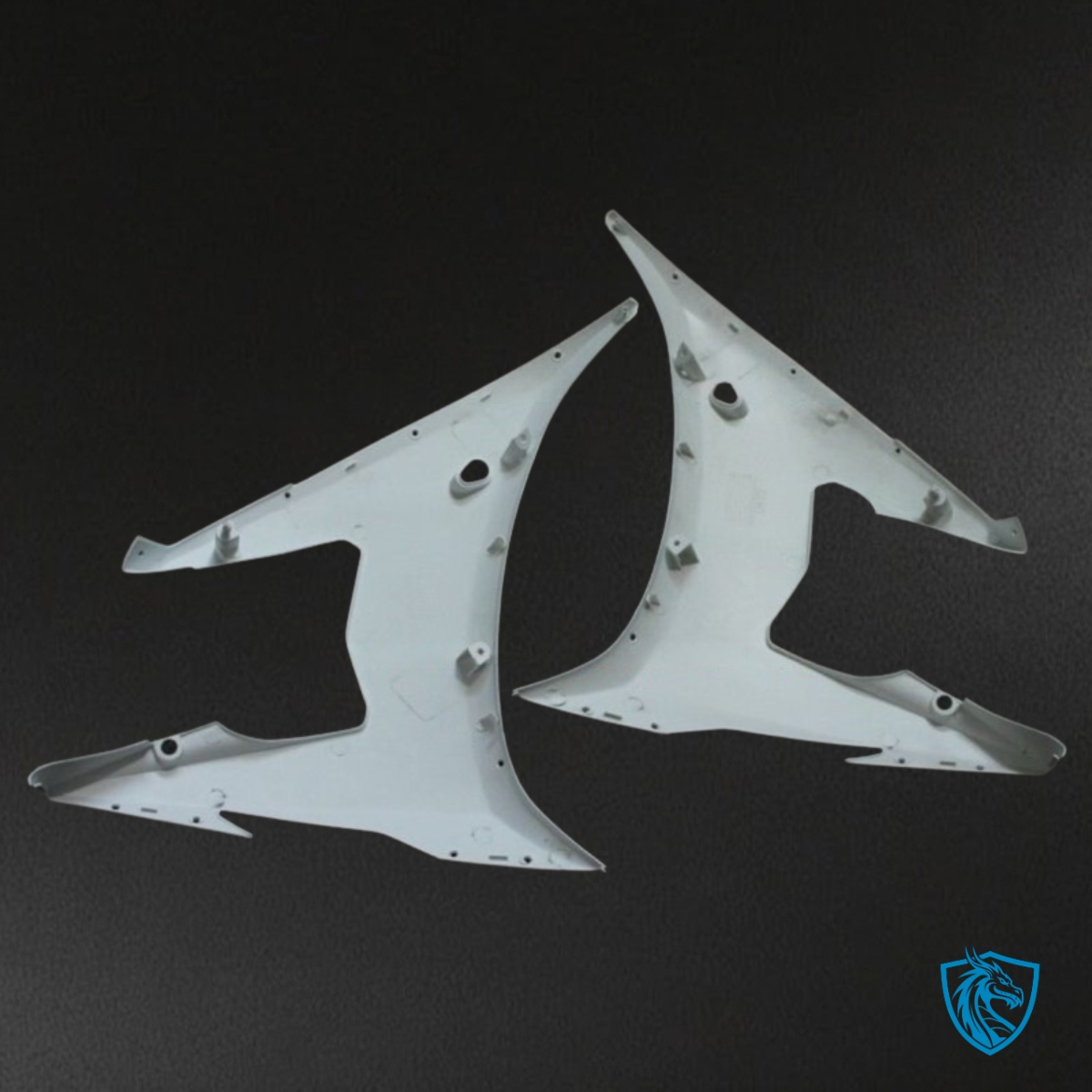 Yamaha YZF R6 (2003-2004) Gloss White - Custom ABS Fairing Kit