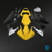 Yellow, Black & White