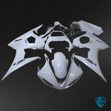 Yamaha YZF R6 (2003-2004) Gloss White Fairing Kit - Aftermarket ABS Bodywork