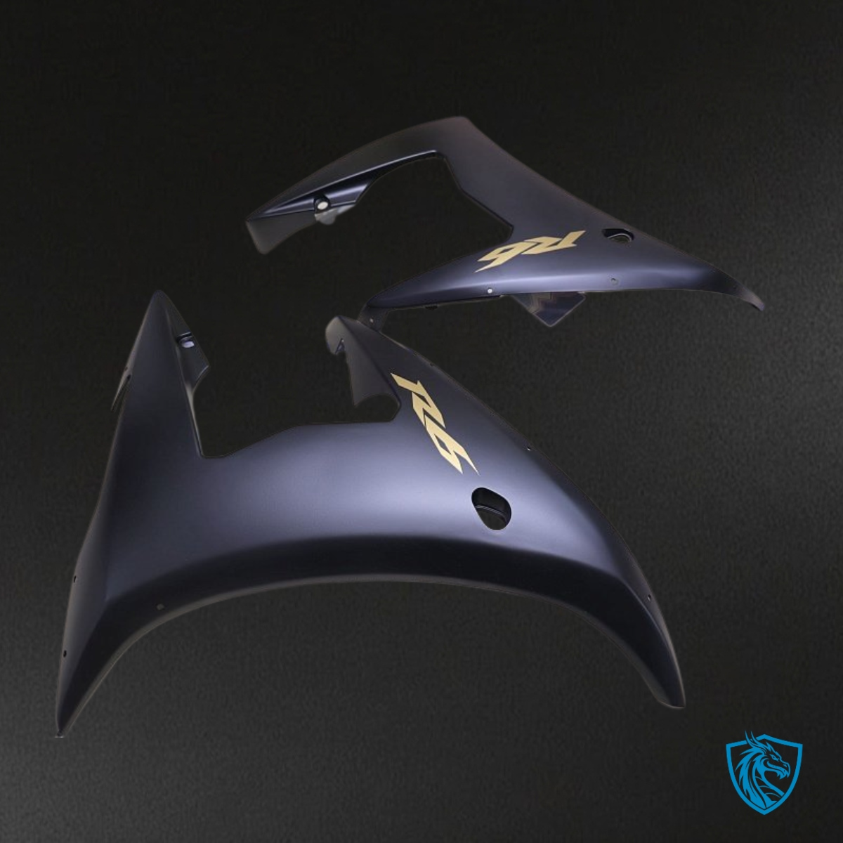Yamaha YZF R6 (2004-2005) Gloss Black - MERGEment Motorcycle Fairings Kit