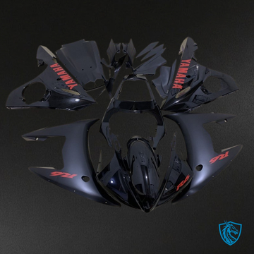 Yamaha YZF R6 (2004-2005) Matte Gloss Black Fairing Kit - Aftermarket ABS Bodywork