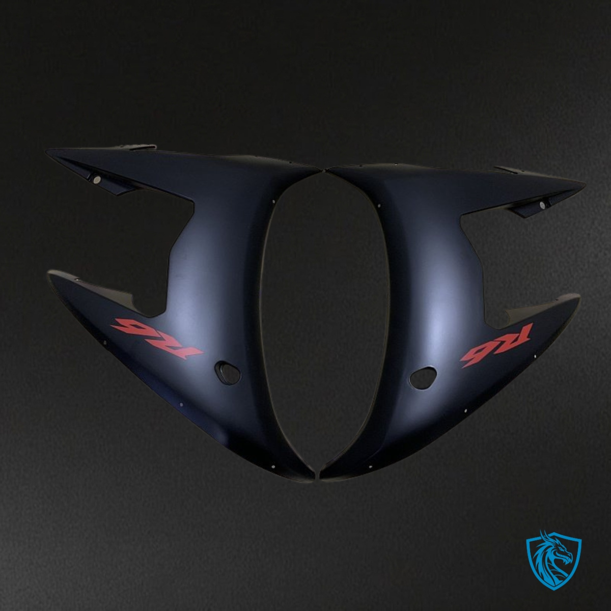 Yamaha YZF R6 (2004-2005) Matte Gloss Black Fairing Kit - Aftermarket ABS Bodywork