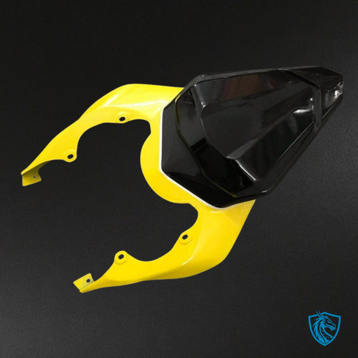 Yamaha YZF R6 (2006-2007) Black Flame & Yellow - Custom ABS Fairing Kit