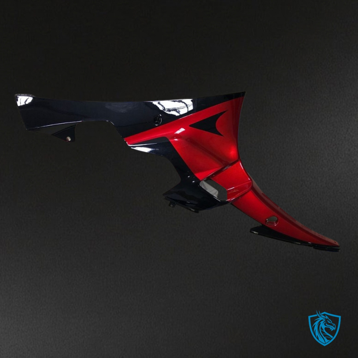 Yamaha YZF R6 (2006-2007) Gloss Black & Red Fairing Kit - Aftermarket ABS Bodywork