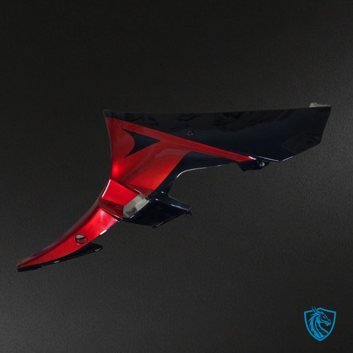 Yamaha YZF R6 (2006-2007) Gloss Black & Red Fairing Kit - Aftermarket ABS Bodywork
