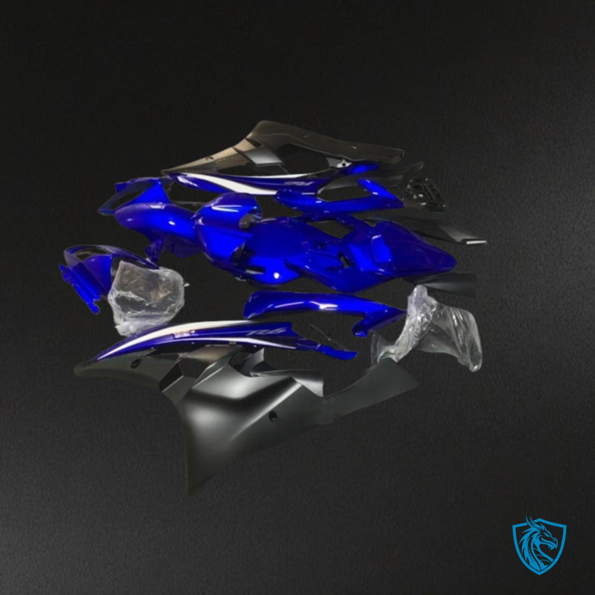 Yamaha YZF R6 (2006-2007) Blue, Black & White Fairing Kit | ABS Bodywork
