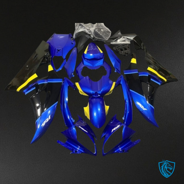Yamaha YZF R6 (2006-2007) Blue, Black & Yellow Fairing Kit - Aftermarket ABS Bodywork