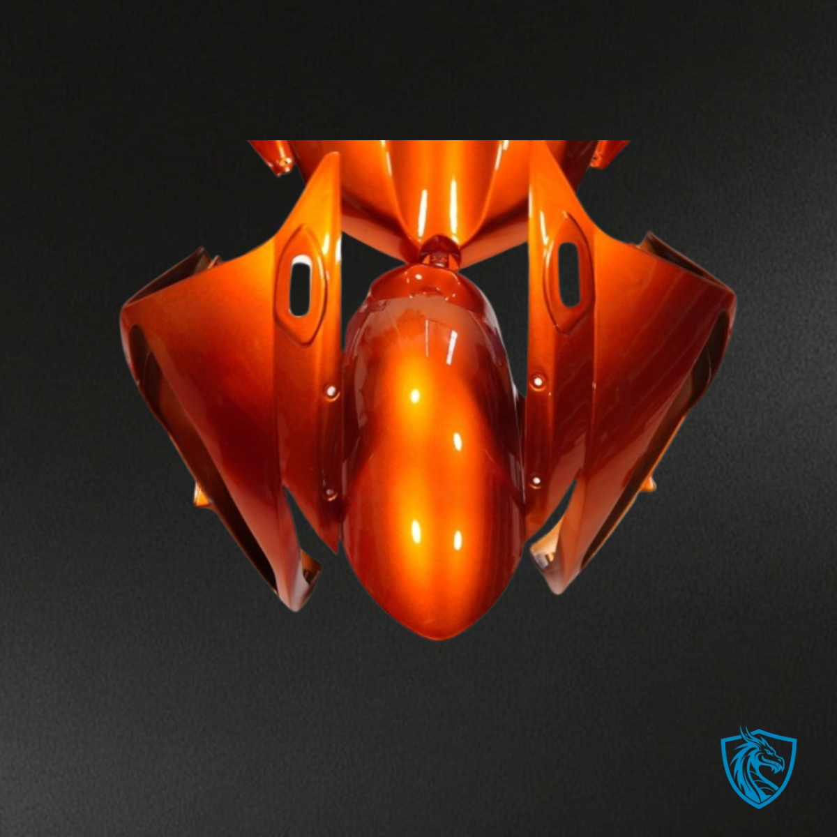 Yamaha YZF R6 (2006-2007) Orange & Black - Custom ABS Fairing Kit