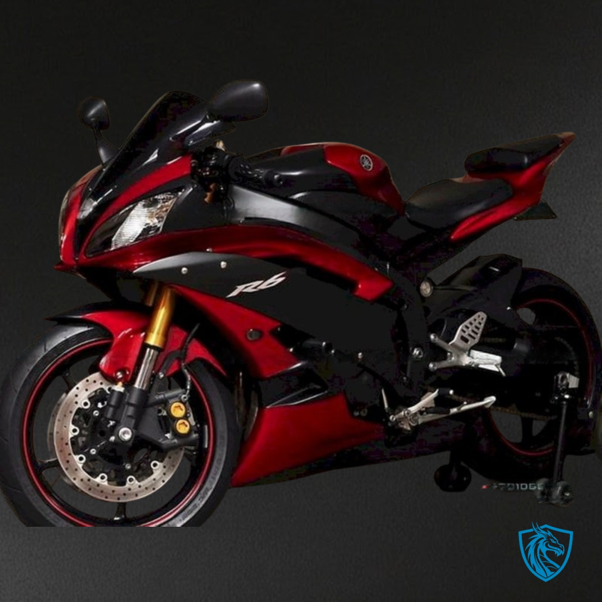 Yamaha YZF R6 (2006-2007) Orange & Black - MERGEment Motorcycle Fairings Kit