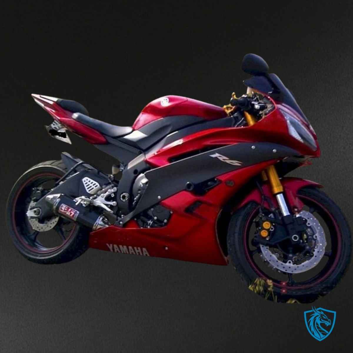 Yamaha YZF R6 (2006-2007) Orange & Black - MERGEment Motorcycle Fairings Kit