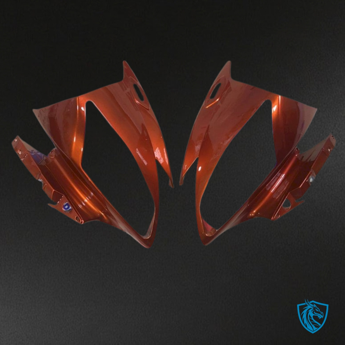 Yamaha YZF R6 (2006-2007) Orange & Black - MERGEment Motorcycle Fairings Kit