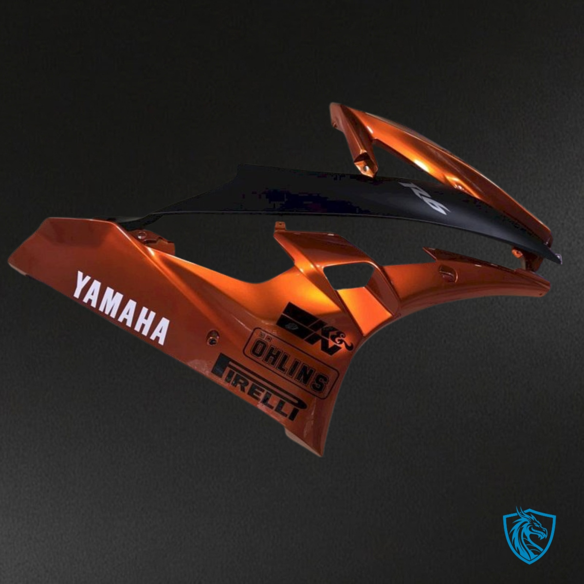 Yamaha YZF R6 (2006-2007) Orange & Black - MERGEment Motorcycle Fairings Kit