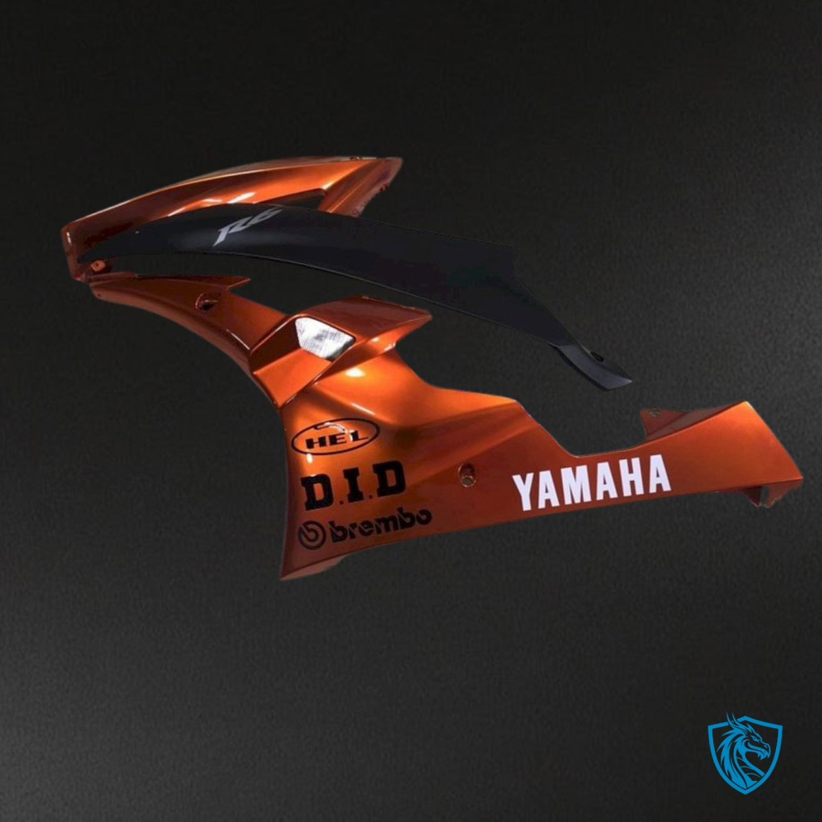 Yamaha YZF R6 (2006-2007) Orange & Black - MERGEment Motorcycle Fairings Kit