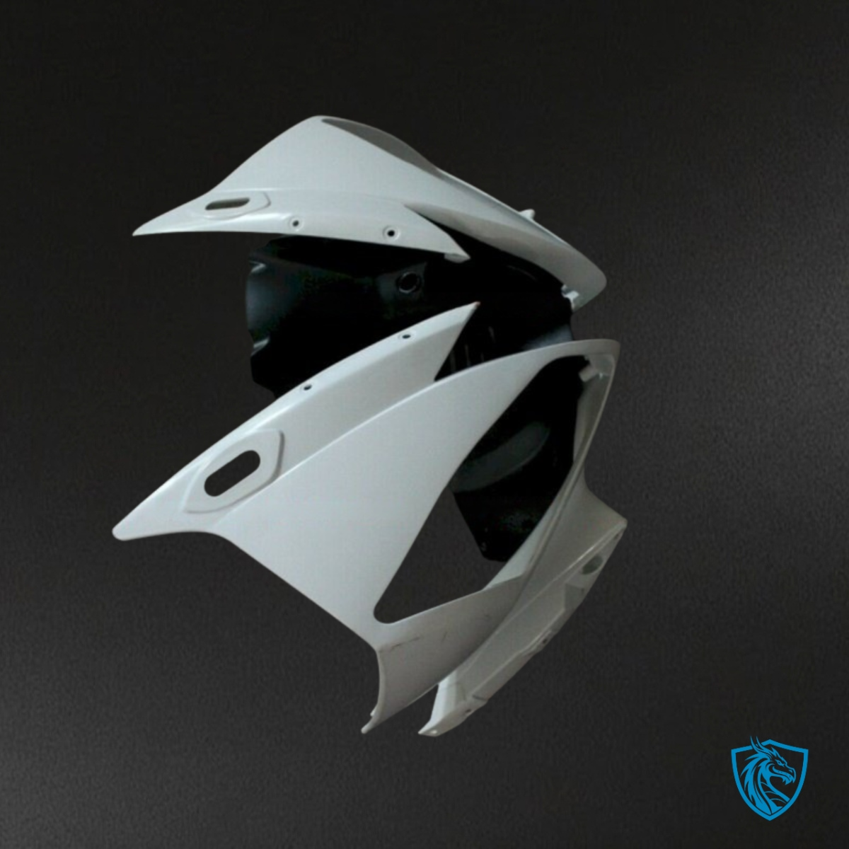 Yamaha YZF R6 (2006-2007) Gloss White - Custom ABS Fairing Kit