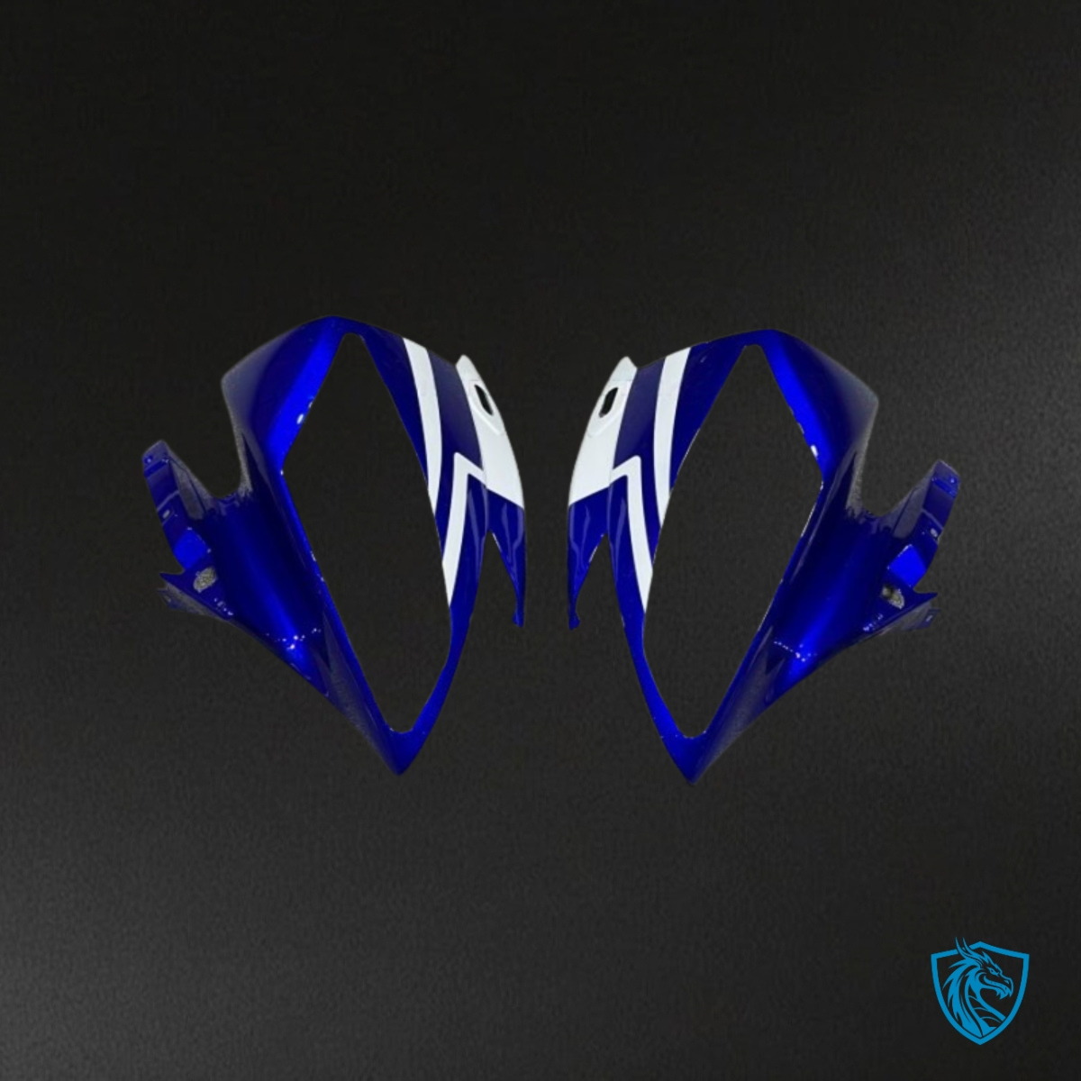 Yamaha YZF R6 (2006-2007) White & Blue Fairing Kit - Aftermarket ABS Bodywork