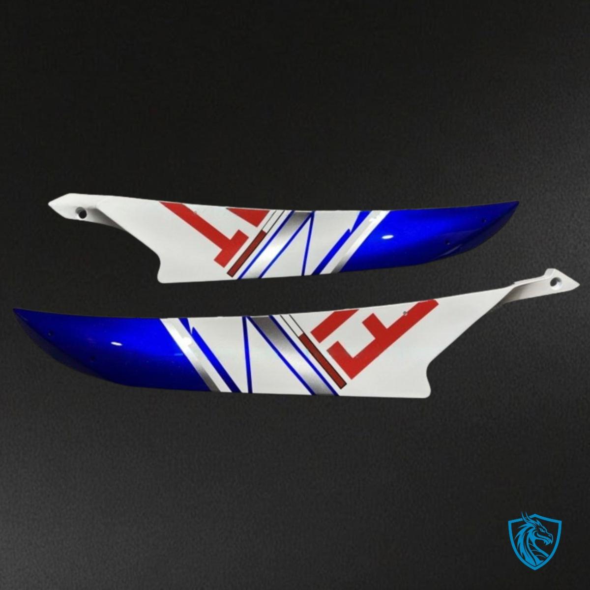 Yamaha YZF R6 (2006-2007) White & Blue Fairing Kit - Aftermarket ABS Bodywork