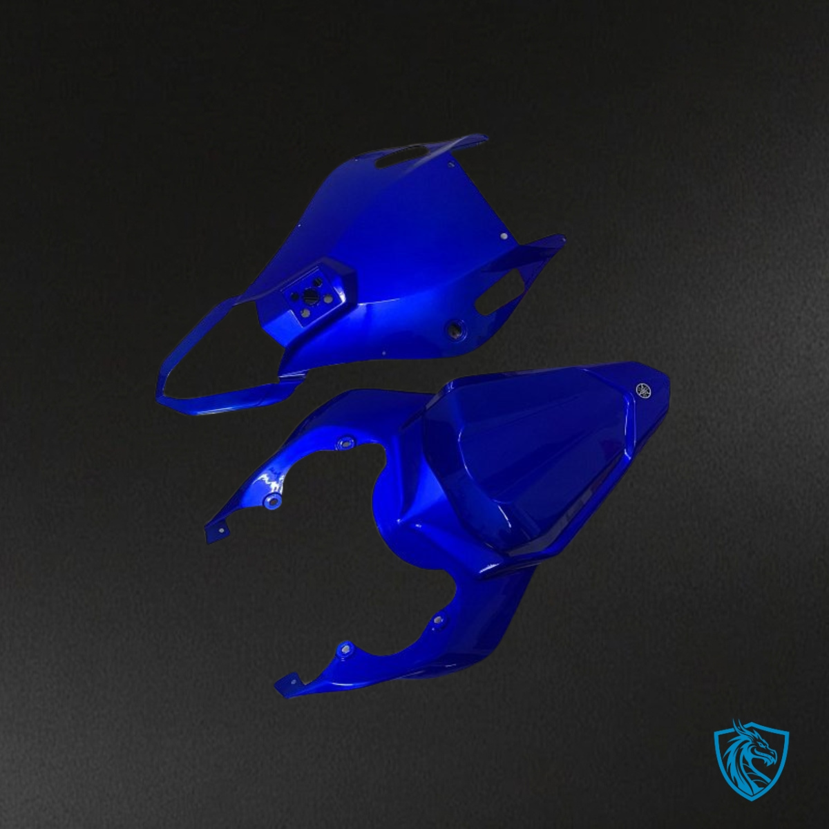 Yamaha YZF R6 (2006-2007) Blue, Black & White - Custom ABS Fairing Kit
