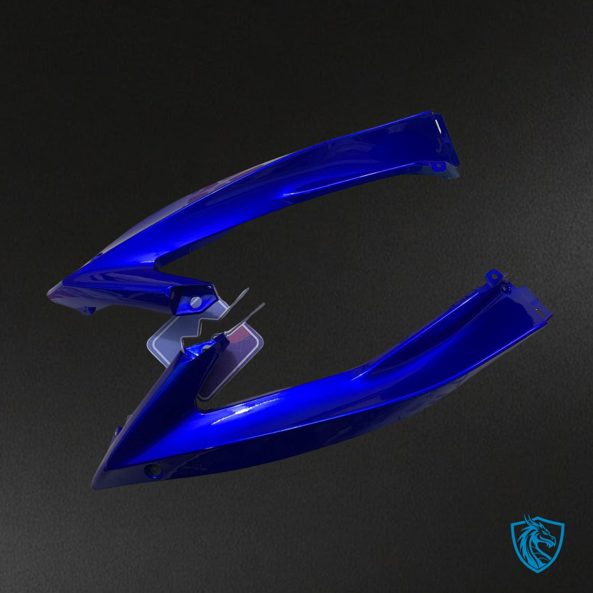 Yamaha YZF R6 (2006-2007) Blue, Black & White - Custom ABS Fairing Kit