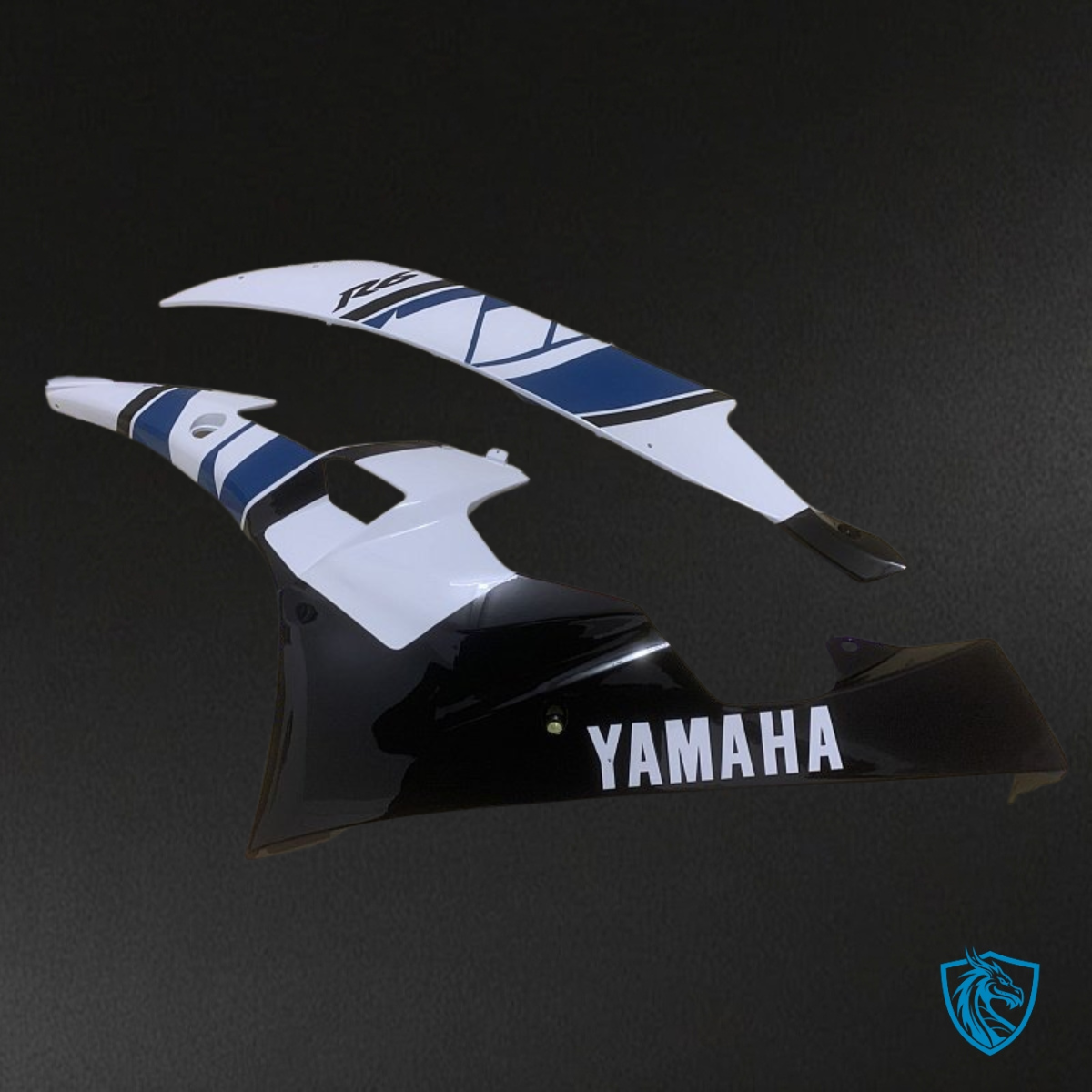 Yamaha YZF R6 (2006-2007) White & Blue Fairings Kit | ABS Bodywork