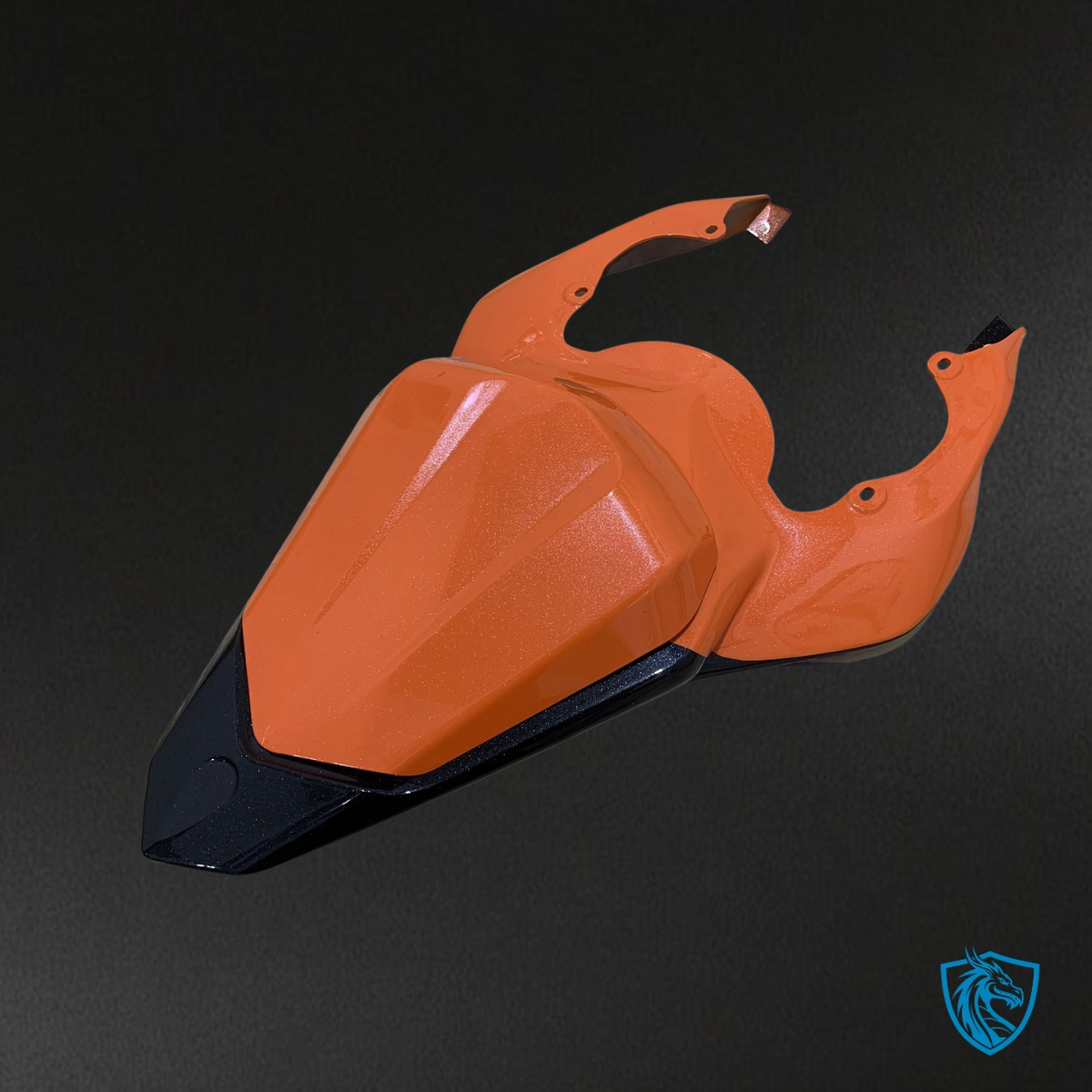 Yamaha YZF R6 (2006-2007) Black & Orange Fairings Kit | ABS Bodywork