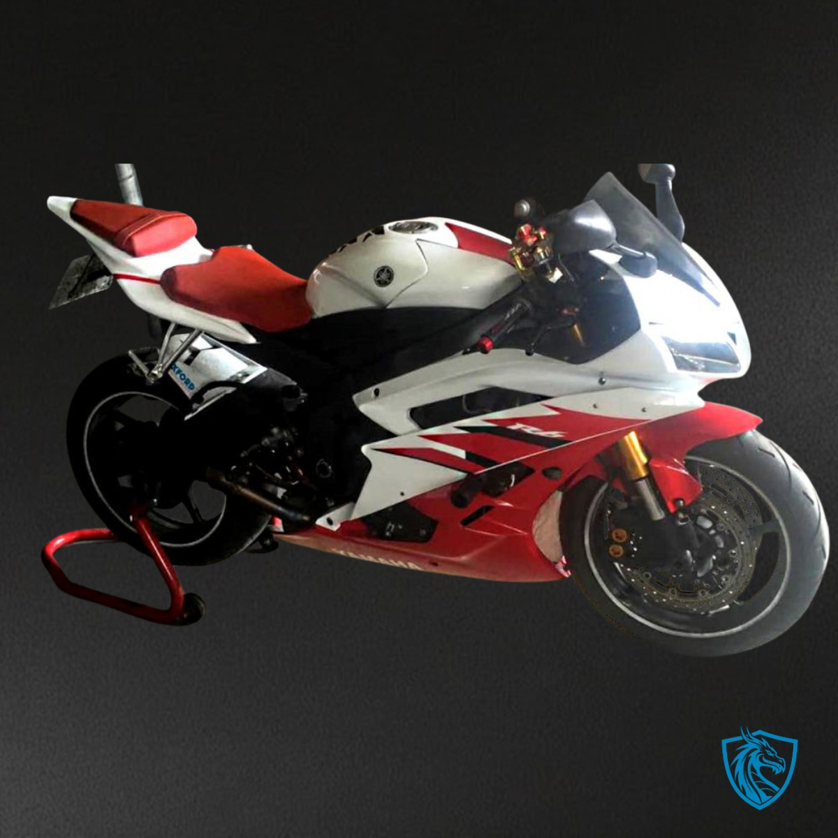 Yamaha YZF R6 (2006-2007) Red & White Fairing Kit - Aftermarket ABS Bodywork