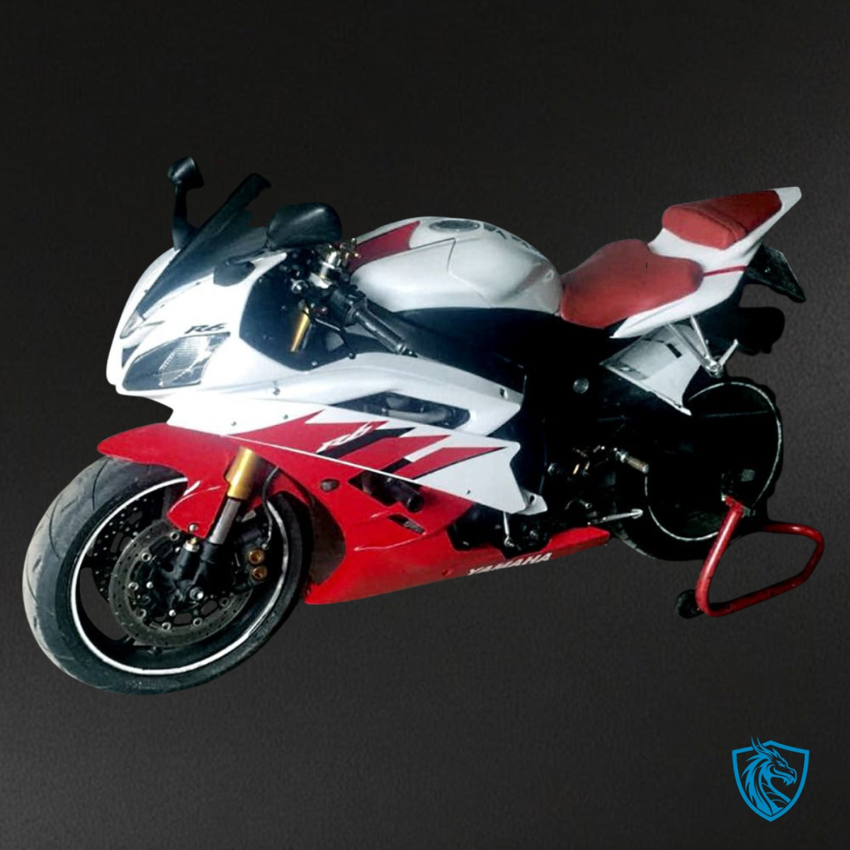 Yamaha YZF R6 (2006-2007) Red & White Fairing Kit - Aftermarket ABS Bodywork