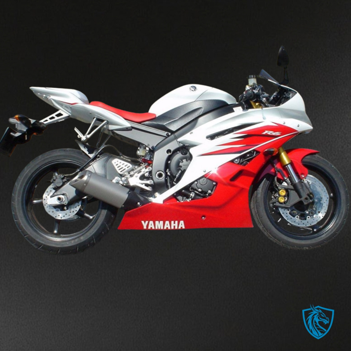 Yamaha YZF R6 (2006-2007) Red & White Fairing Kit - Aftermarket ABS Bodywork