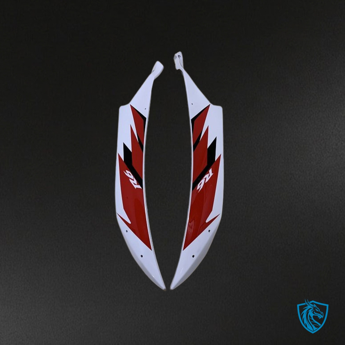 Yamaha YZF R6 (2006-2007) Red & White Fairing Kit - Aftermarket ABS Bodywork