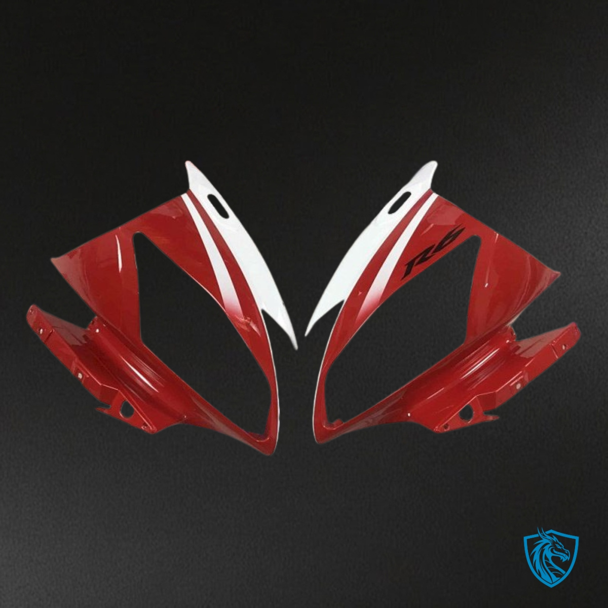Yamaha YZF R6 (2006-2007) Red, Black & White Fairing Kit - Aftermarket ABS Bodywork