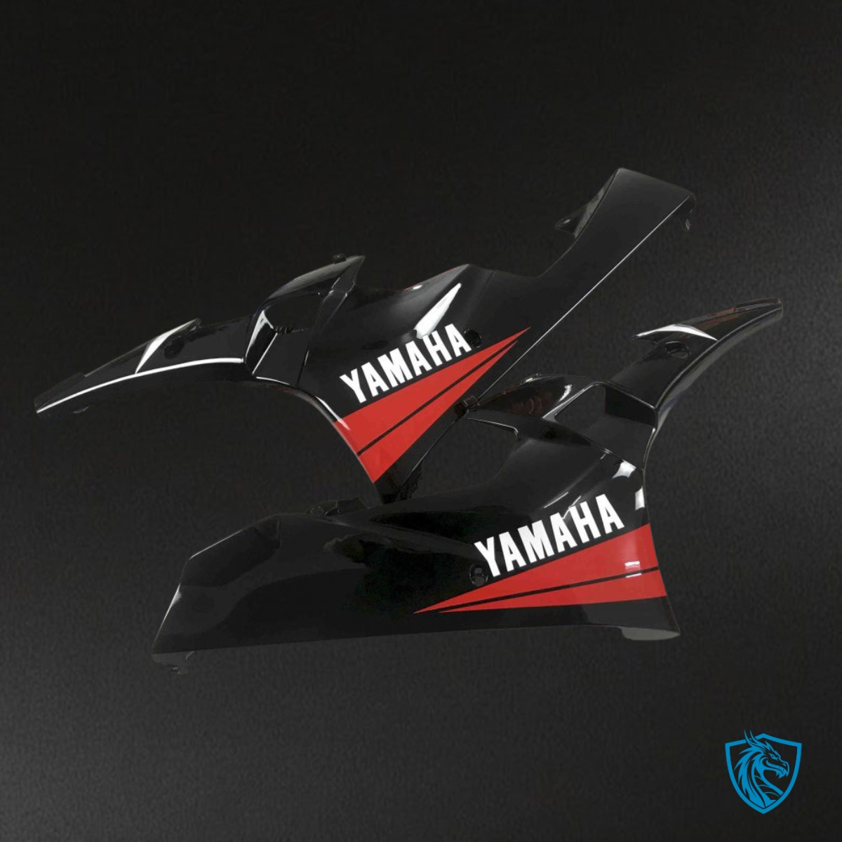 Yamaha YZF R6 (2006-2007) Red, Black & White Fairing Kit - Aftermarket ABS Bodywork