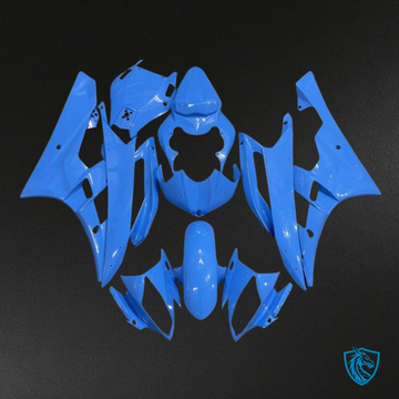 Yamaha YZF R6 (2006-2007) Gloss Blue - Custom ABS Fairing Kit