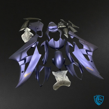 Yamaha YZF R6 (2006-2007) Purple & Black - Custom ABS Fairing Kit