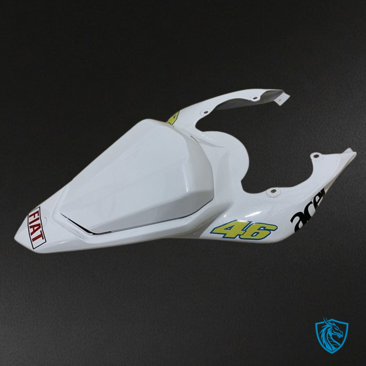 Yamaha YZF R6 (2006-2007) White & Blue Fiat Fairings Kit | ABS Bodywork