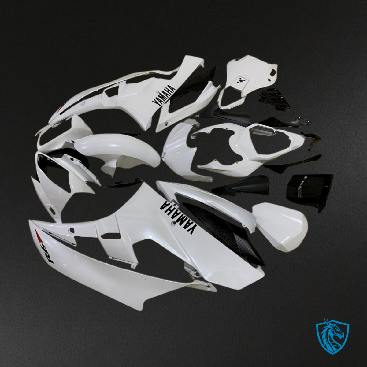 Yamaha YZF R6 (2006-2007) White - MERGEment Motorcycle Fairings Kit
