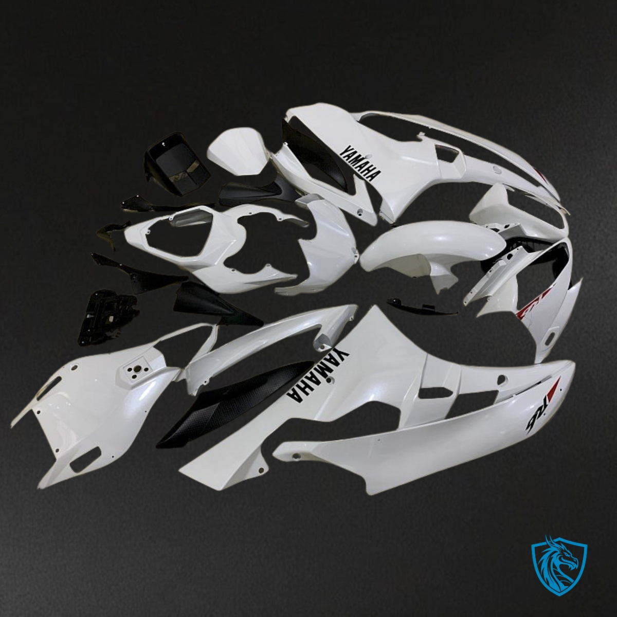 Yamaha YZF R6 (2006-2007) White - MERGEment Motorcycle Fairings Kit
