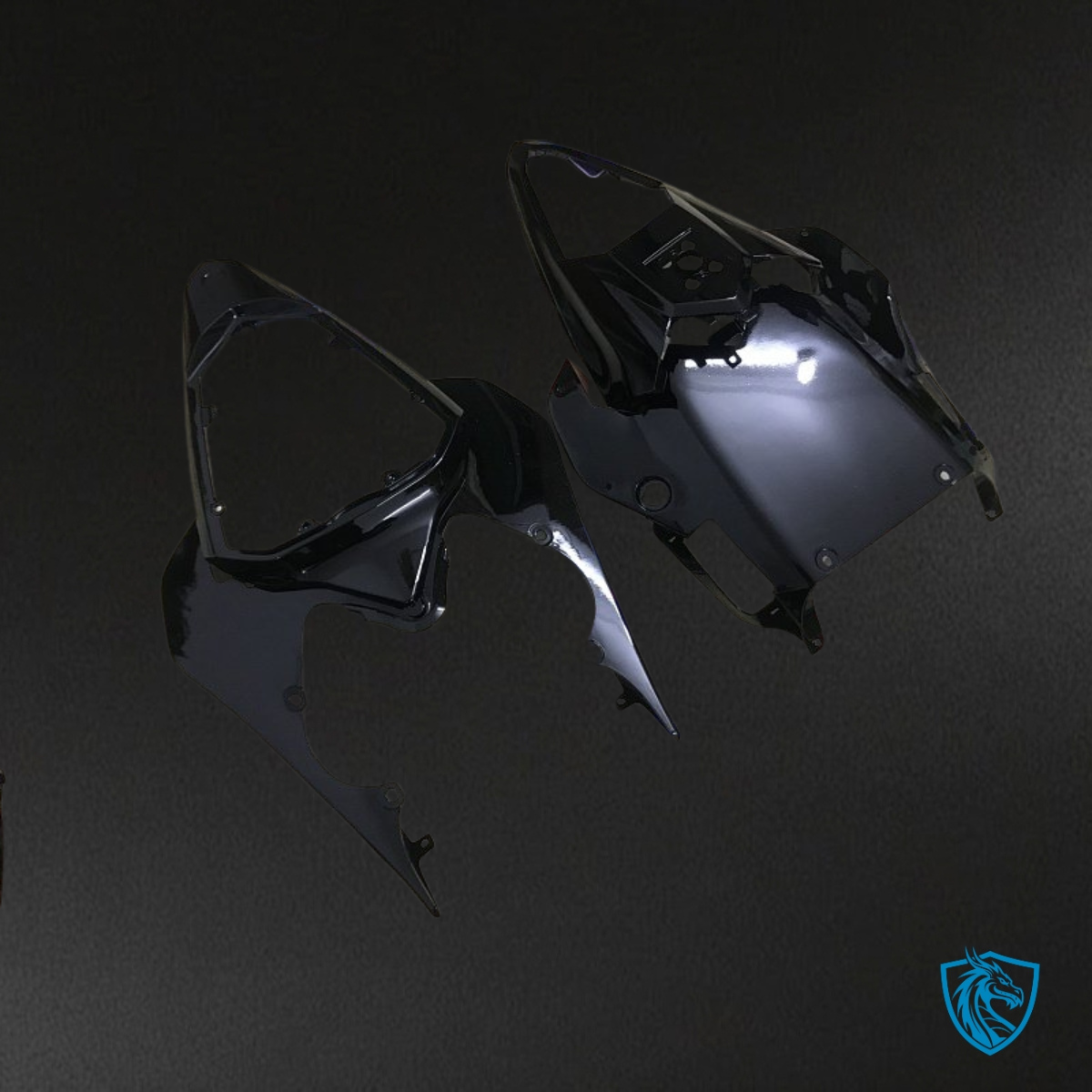 Yamaha YZF R6 (2008-2016) Glossy Black - Custom ABS Fairing Kit