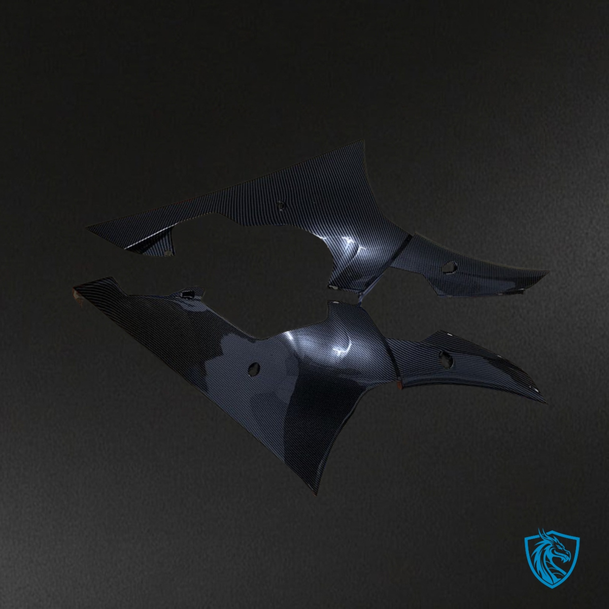 Yamaha YZF R6 (2008-2016) Black Carbon Fiber Fairings Kit | ABS Bodywork