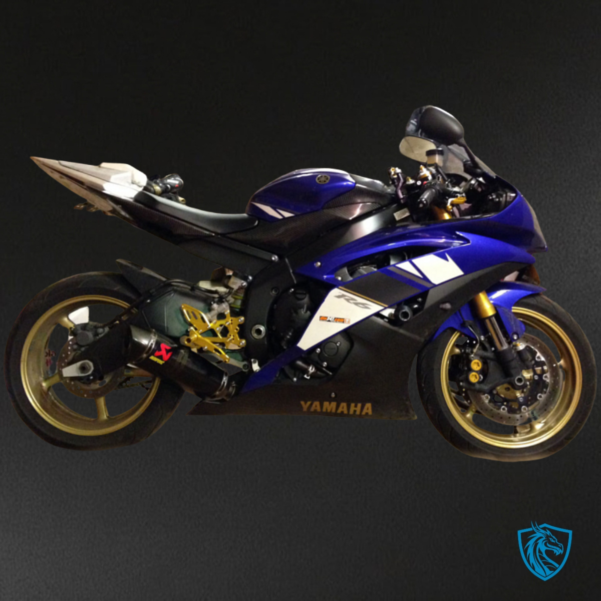 Yamaha YZF R6 (2008-2016) Black & Blue Fairing Kit - Aftermarket ABS Bodywork