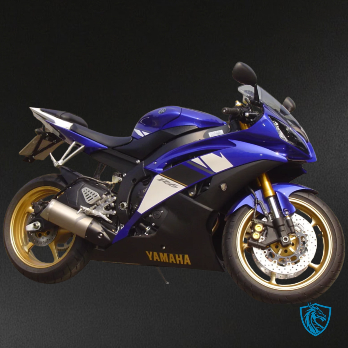 Yamaha YZF R6 (2008-2016) Black & Blue Fairing Kit - Aftermarket ABS Bodywork