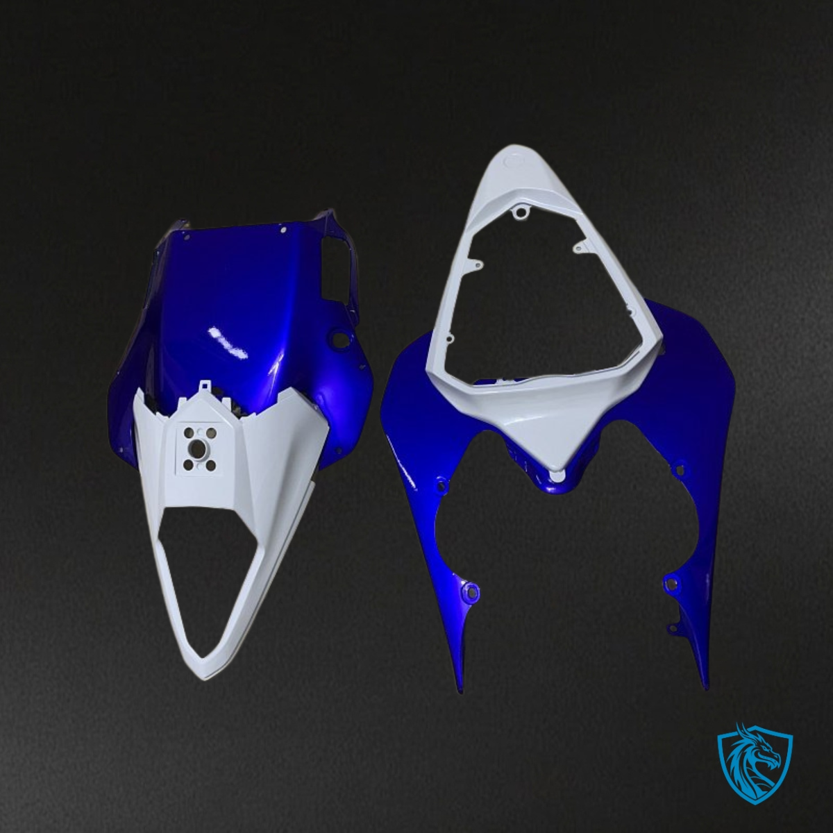 Yamaha YZF R6 (2008-2016) Black & Blue Fairing Kit - Aftermarket ABS Bodywork