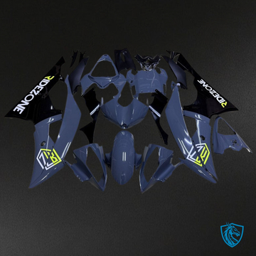 Yamaha YZF R6 (2008-2016) Dark Blue & Black - MERGEment Motorcycle Fairings Kit