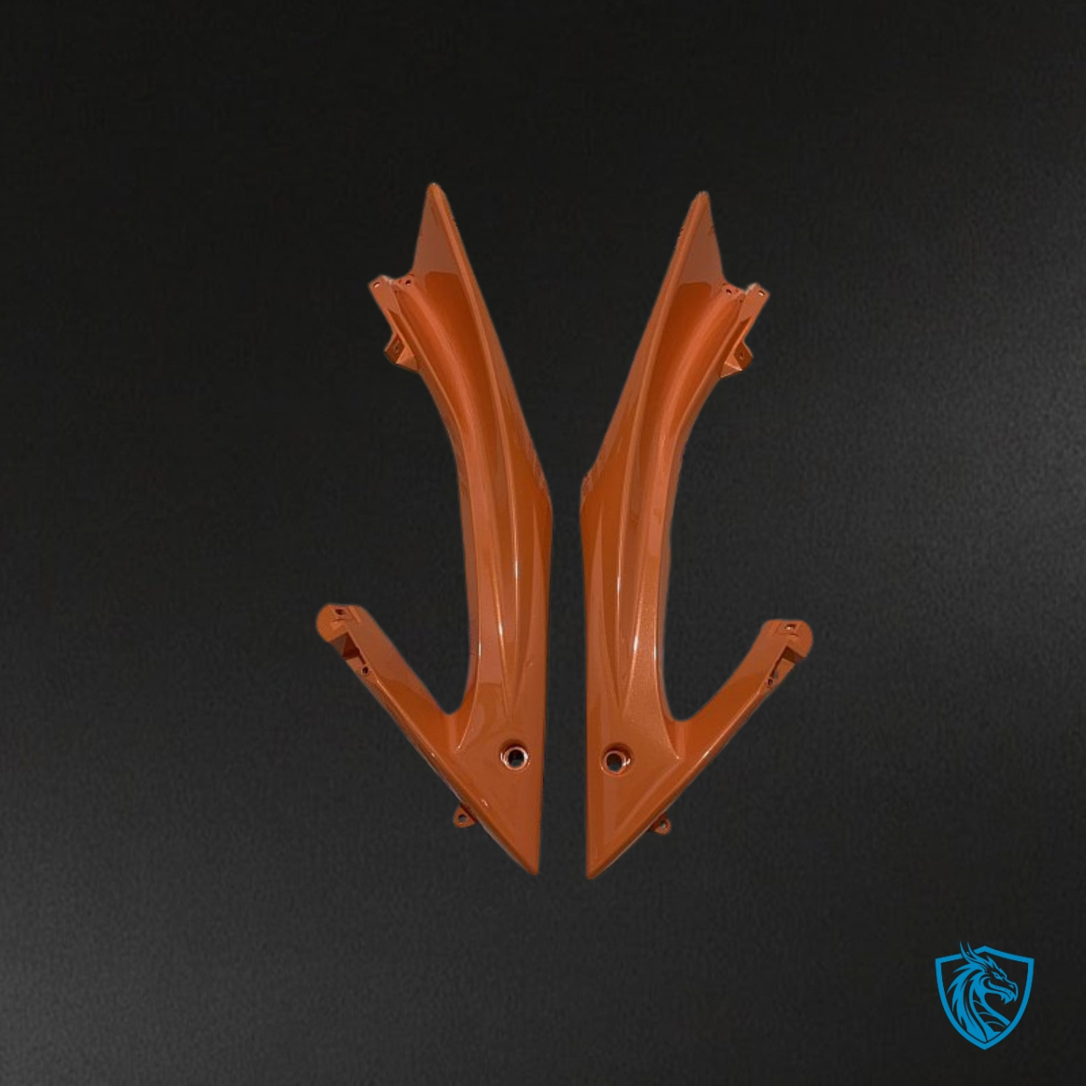 Yamaha YZF R6 (2008-2016) Black & Orange - MERGEment Motorcycle Fairings Kit