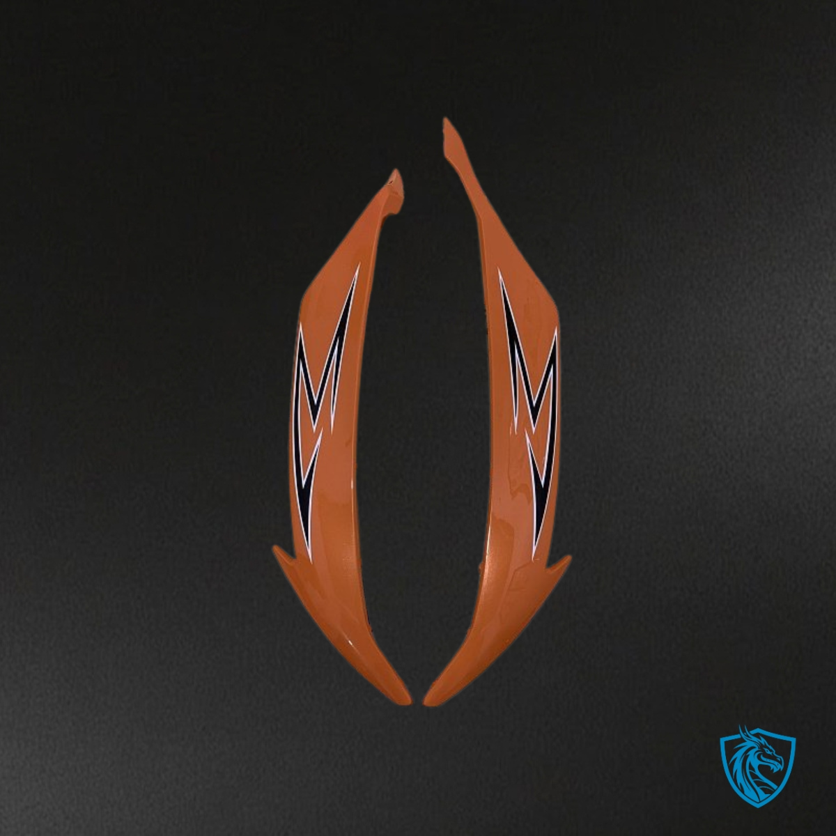 Yamaha YZF R6 (2008-2016) Black & Orange - MERGEment Motorcycle Fairings Kit