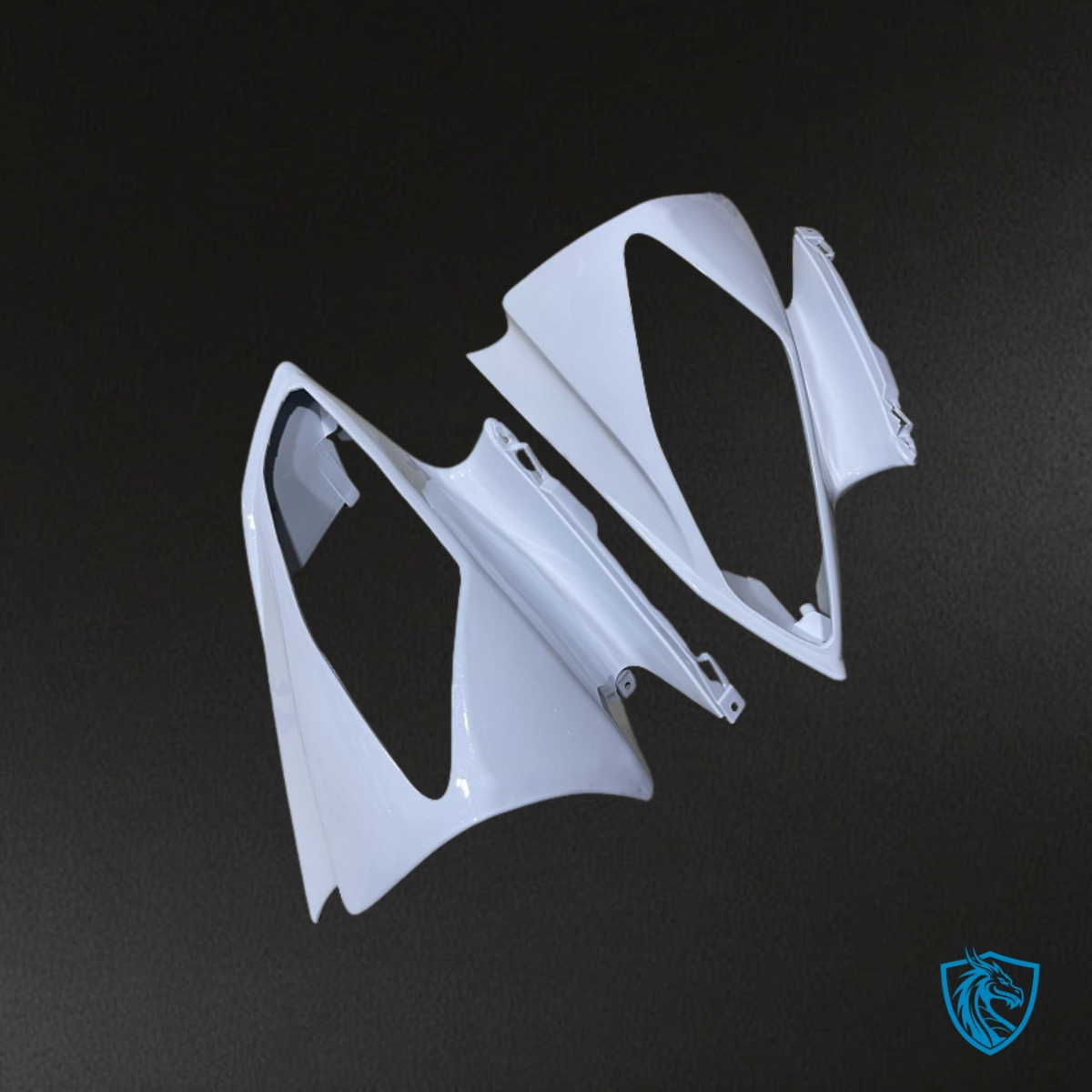 Yamaha YZF R6 (2008-2016) Black & White Fairing Kit - Aftermarket ABS Bodywork