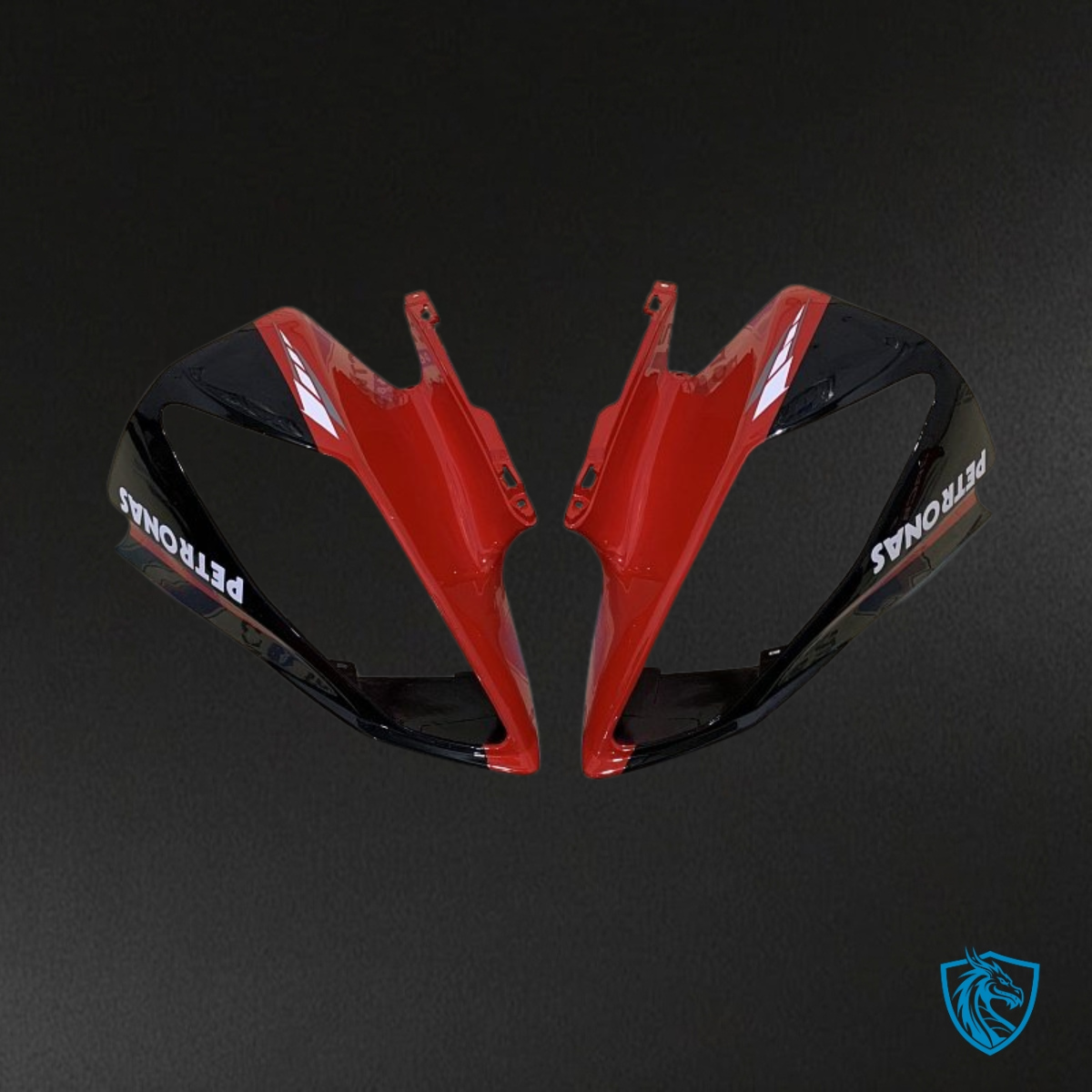 Yamaha YZF R6 (2008-2016) Black, Gloss Red & White Fairing Kit - Aftermarket ABS Bodywork