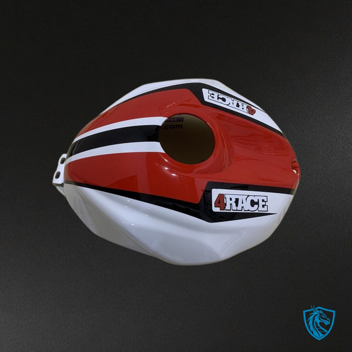 Yamaha YZF R6 (2008-2016) White, Red & Black - Custom ABS Fairing Kit